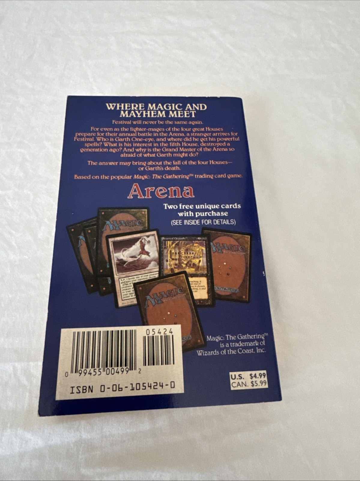 MTG Book Arena by William R. Forstchen Lot D 1994 Magic Books First Edition NEW
