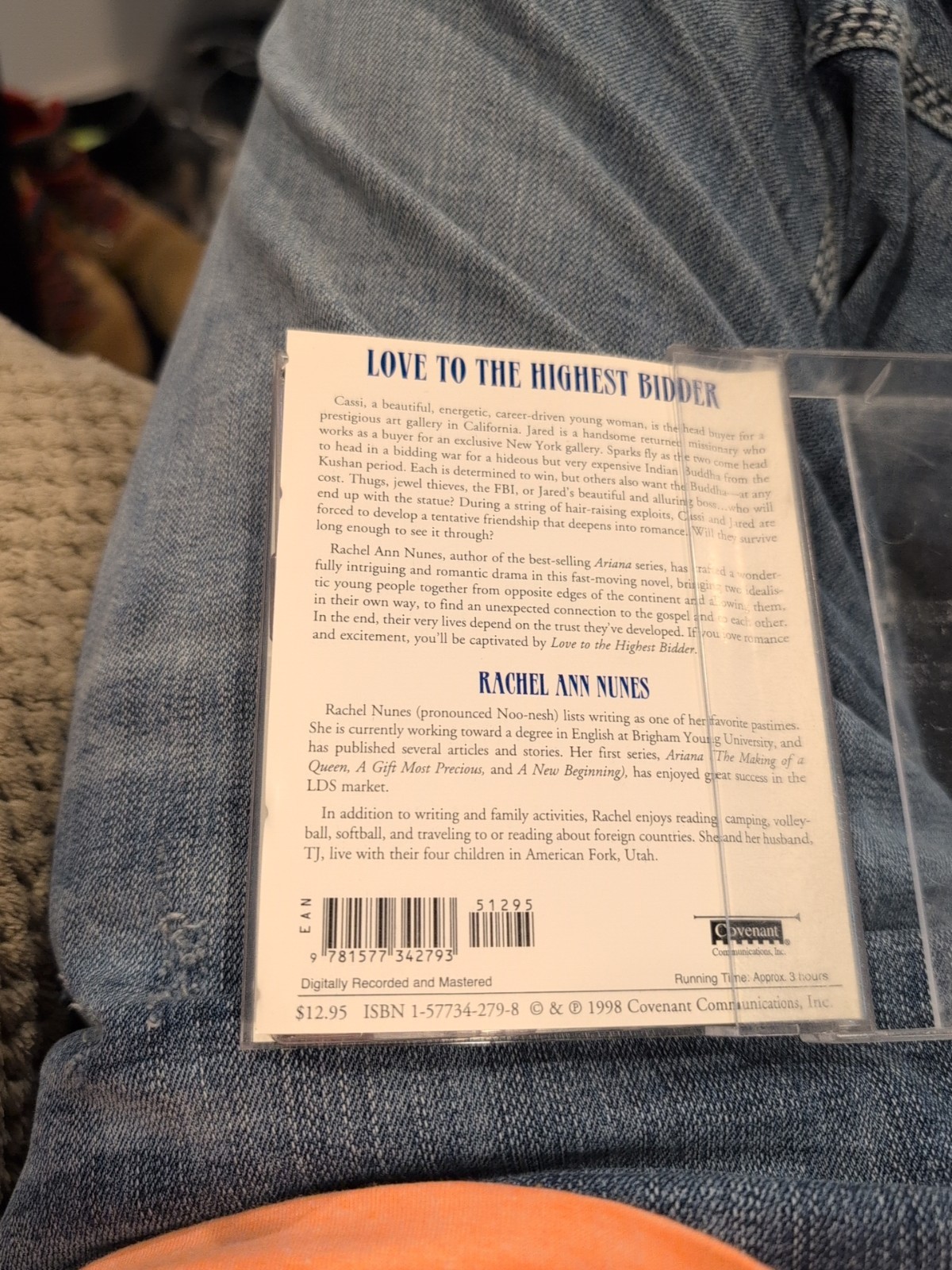 Rachel Ann Nunes 2 Audiobook Lot Framed For Love & Love To The Highest Bidder
