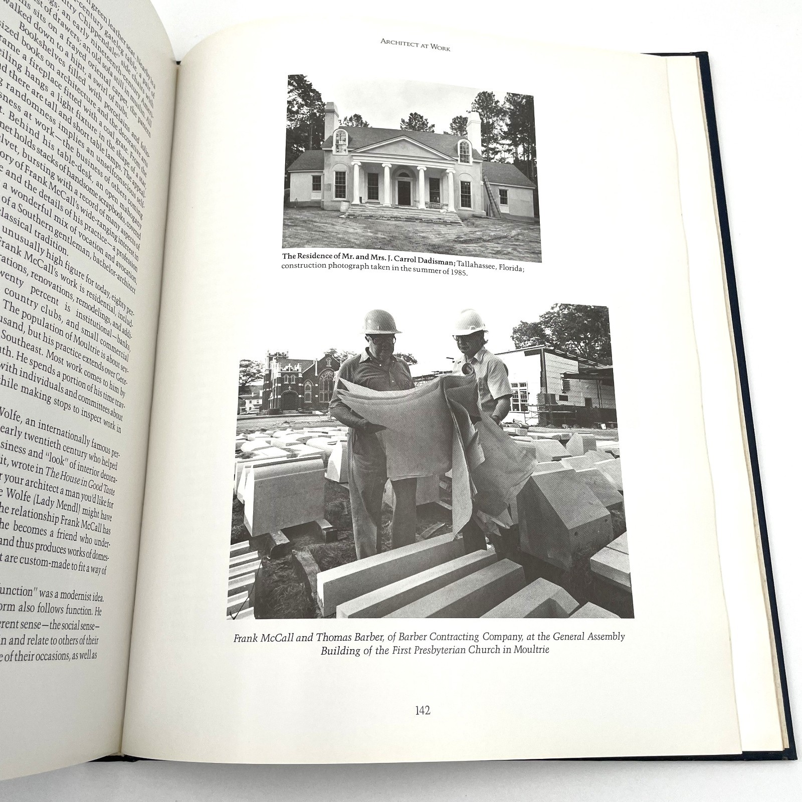 The Architecture of Wm. Frank McCall, Jr. FAIA 1985 HC/DJ Georgia