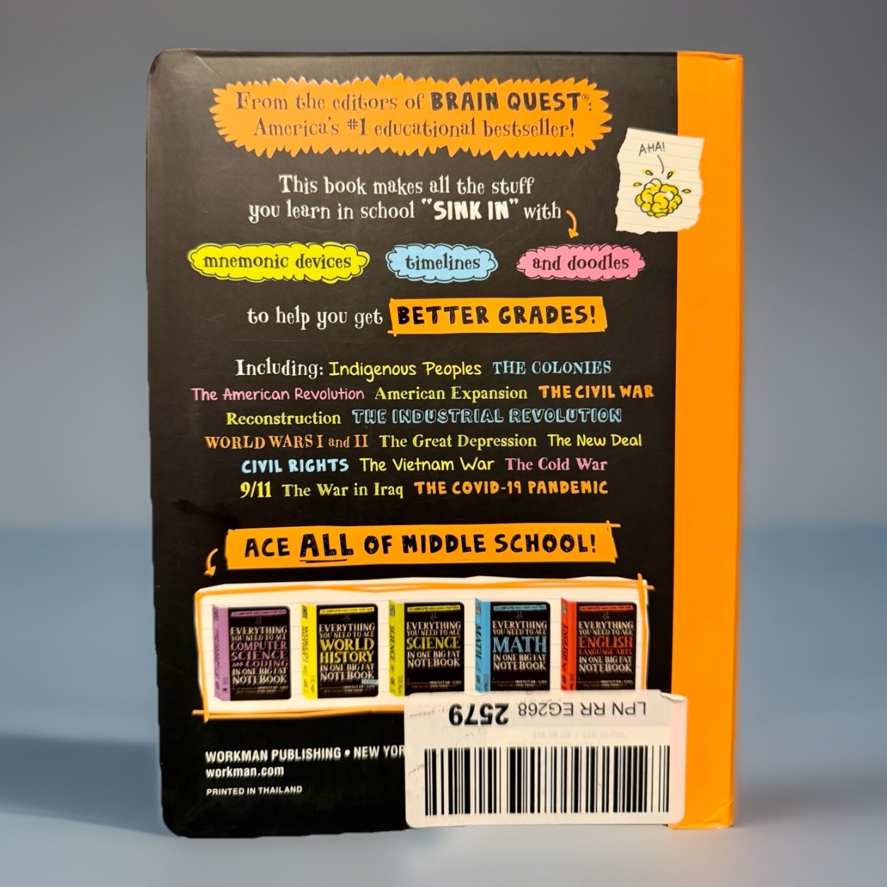Everything You Need to Ace U. S. History in One Big Fat Notebook, 2nd Edition :