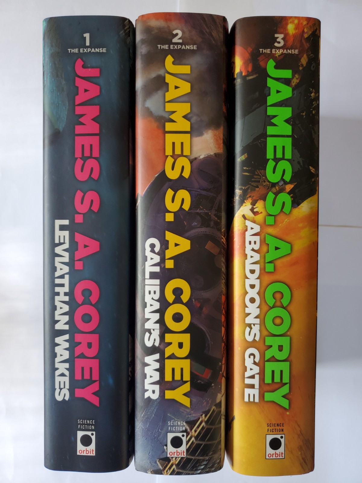 JamesS.A. Corey The Expanse Box Set Leviathan Wakes/Caliban’s War/Abaddon’s Gate