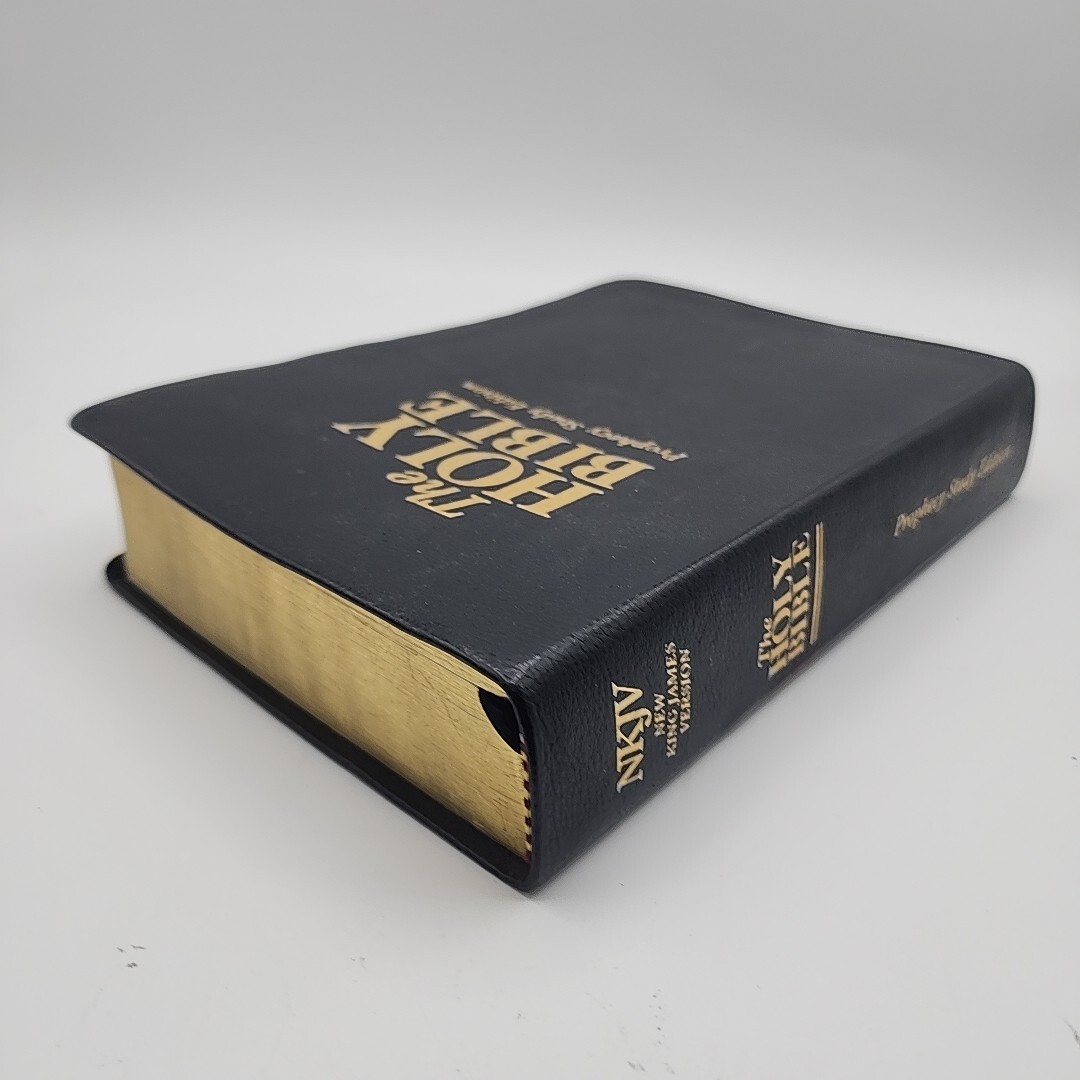 Prophecy Study Edition Holy Bible – NKJV – Genuine Leather – 978-1-58019-292-7