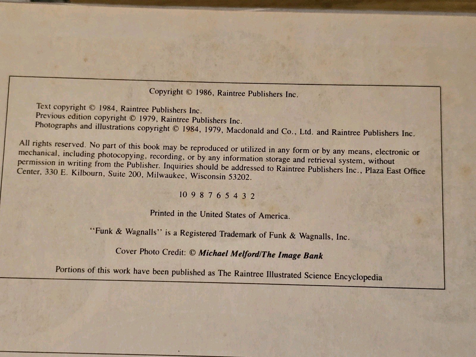 1986 Funk And Wagnalls New Encyclopedia Of Science 22 Volumes COMPLETE Set