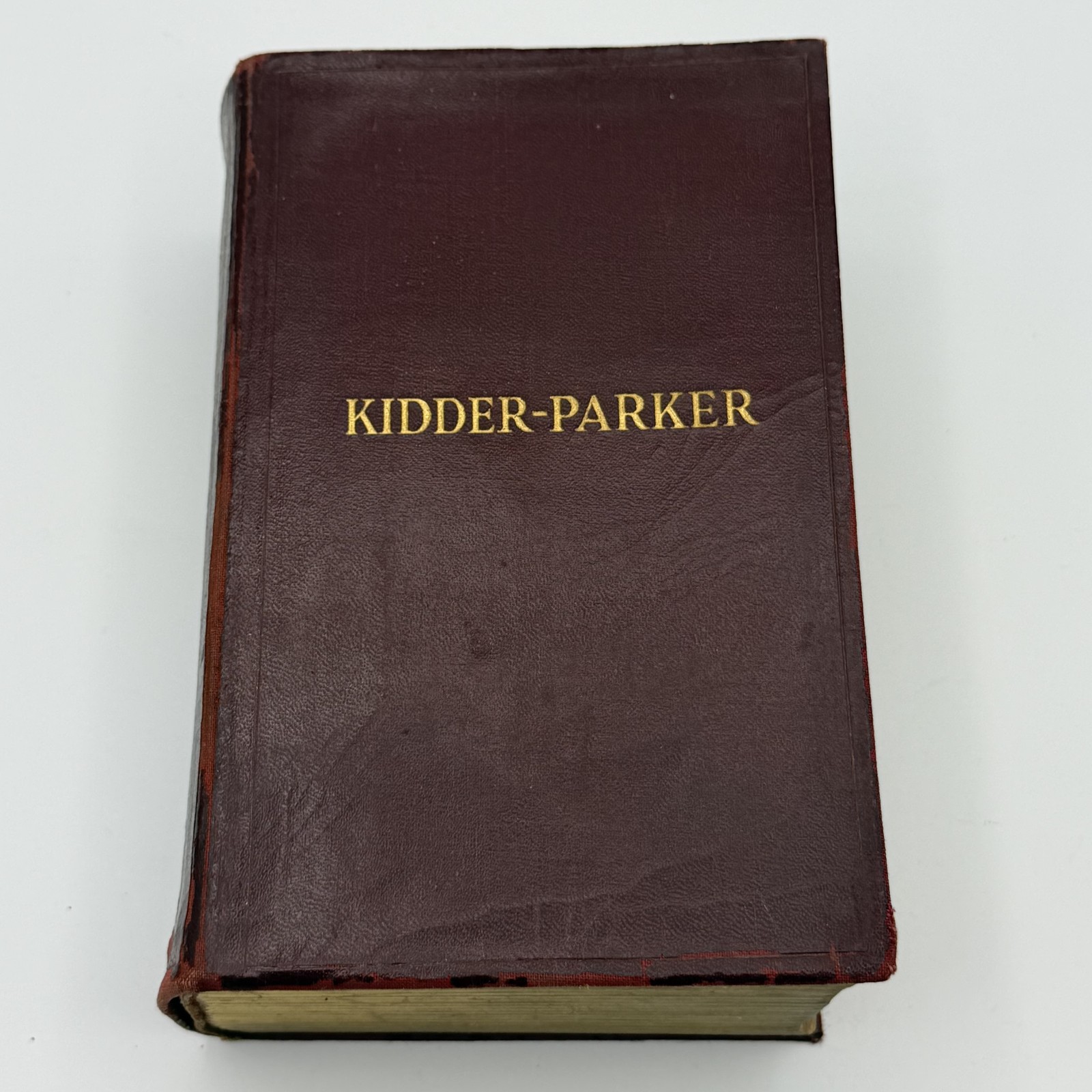 Vintage 1936 Kidder-Parker Architects‘ & Builders‘ Handbook 18th Ed. Hardcover