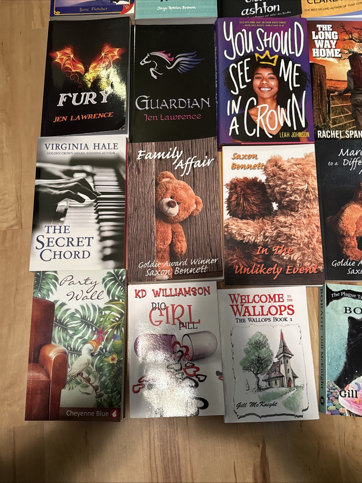 Lot of 20 Sapphic Books All In Good Condition Condition From Various Authors