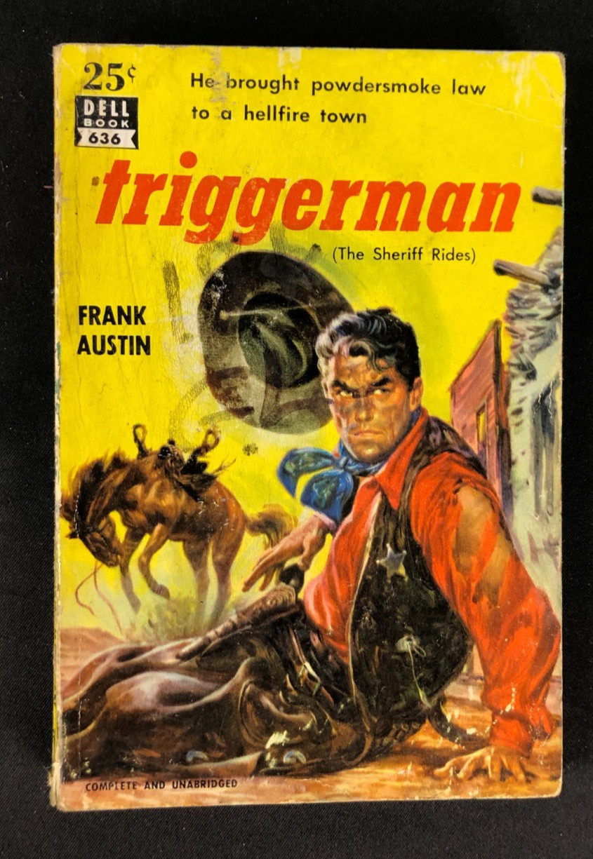 Vintage Western & Adventure Stories Paperback Novels Dell Ballantine Popular Lib