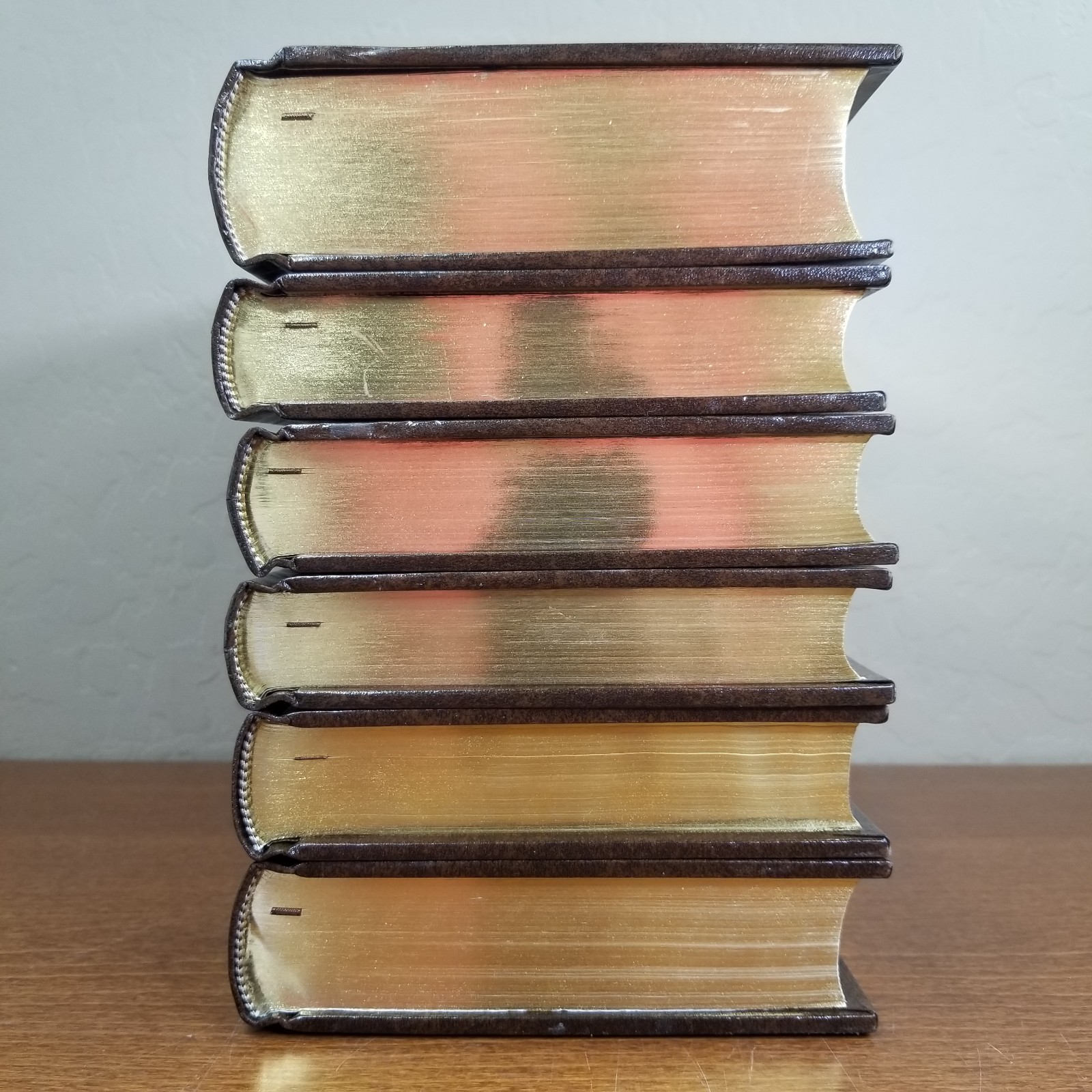 Complete Leather Set 6 Messiah Hardcover McConkie LDS Mortal Promised Millennial
