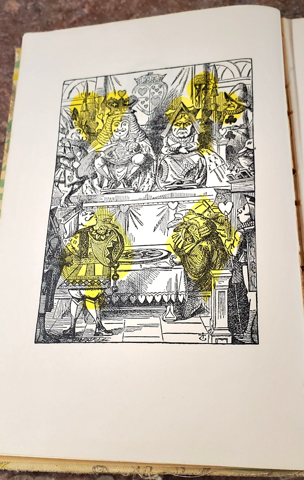Alice In Wonderland and Through The Looking Glass – HC, 1946 – Illustrated