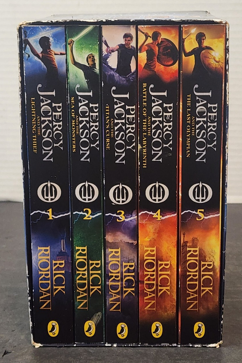 Percy Jackson Ultimate Collection 5 x Paperback Boxset Box Set Rick Riordan