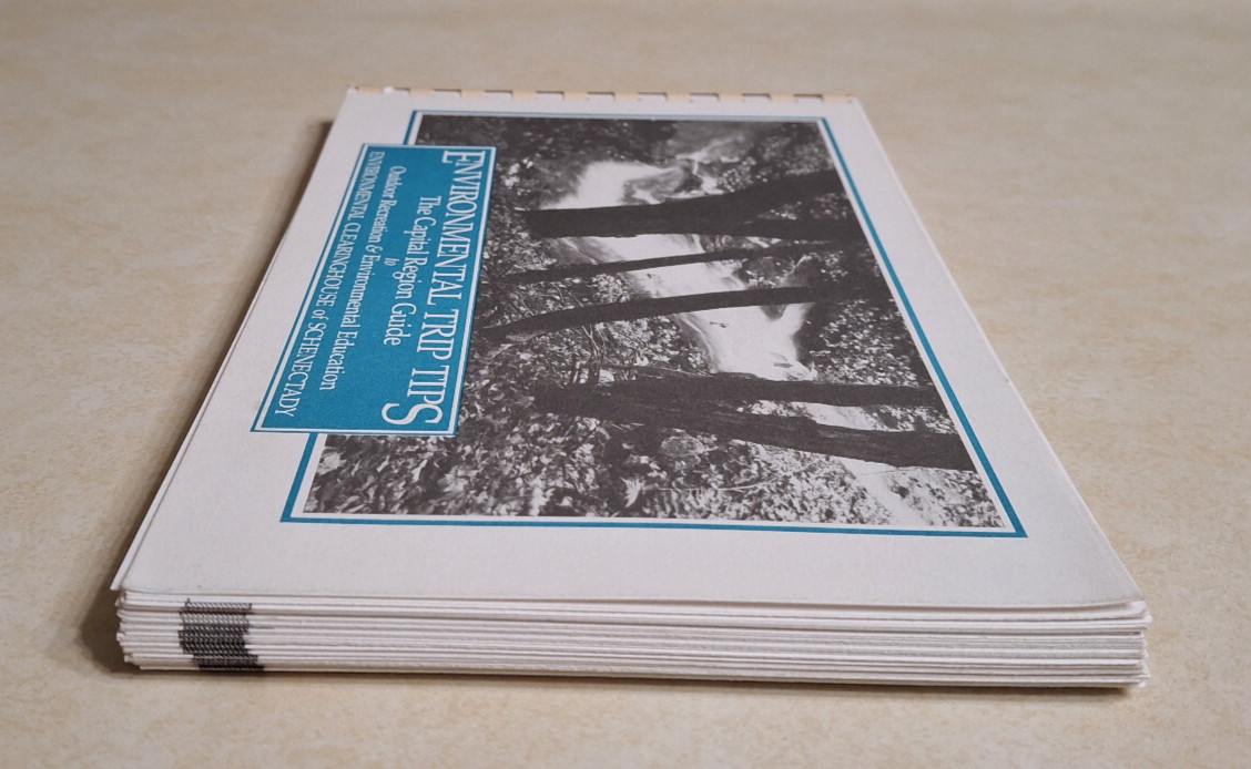 Vintage Capital Region Schenectady NY Hiking Guide Book Camping Albany Saratoga
