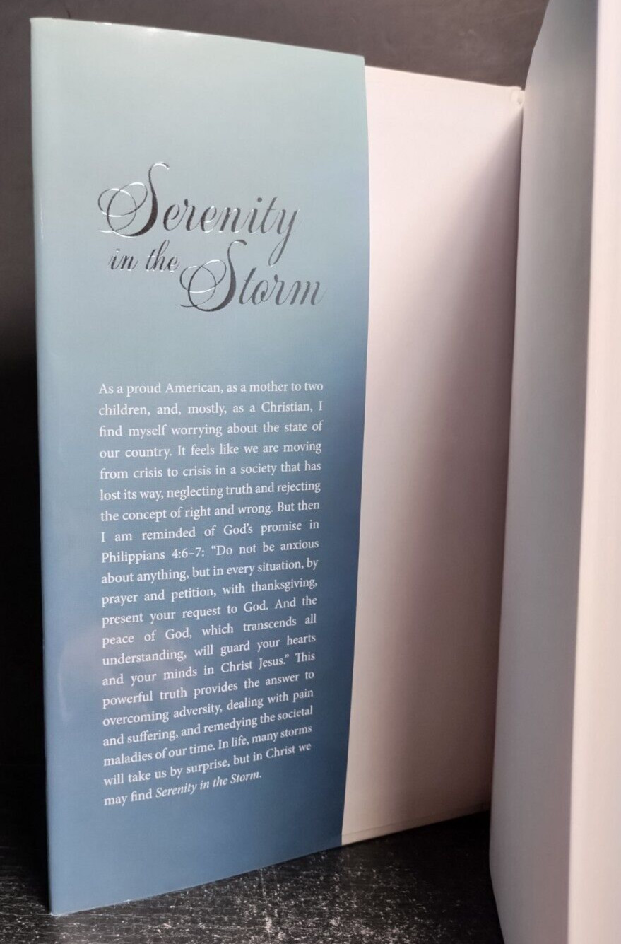 Serenity in the Storm HC 2023 Kayleigh McEnany Post Hill Press Christian Life Fa