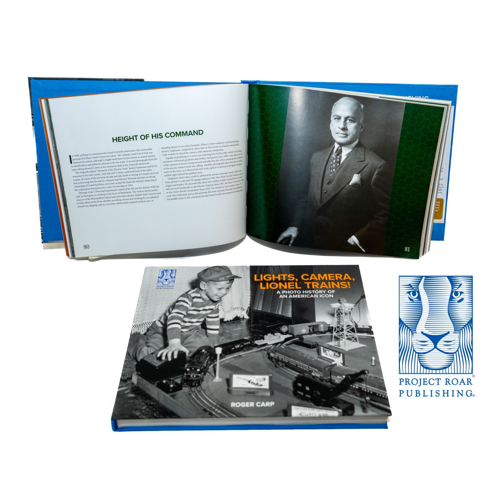 Lights, Camera, Lionel Trains! A Photo History of an American Icon – Hardcover