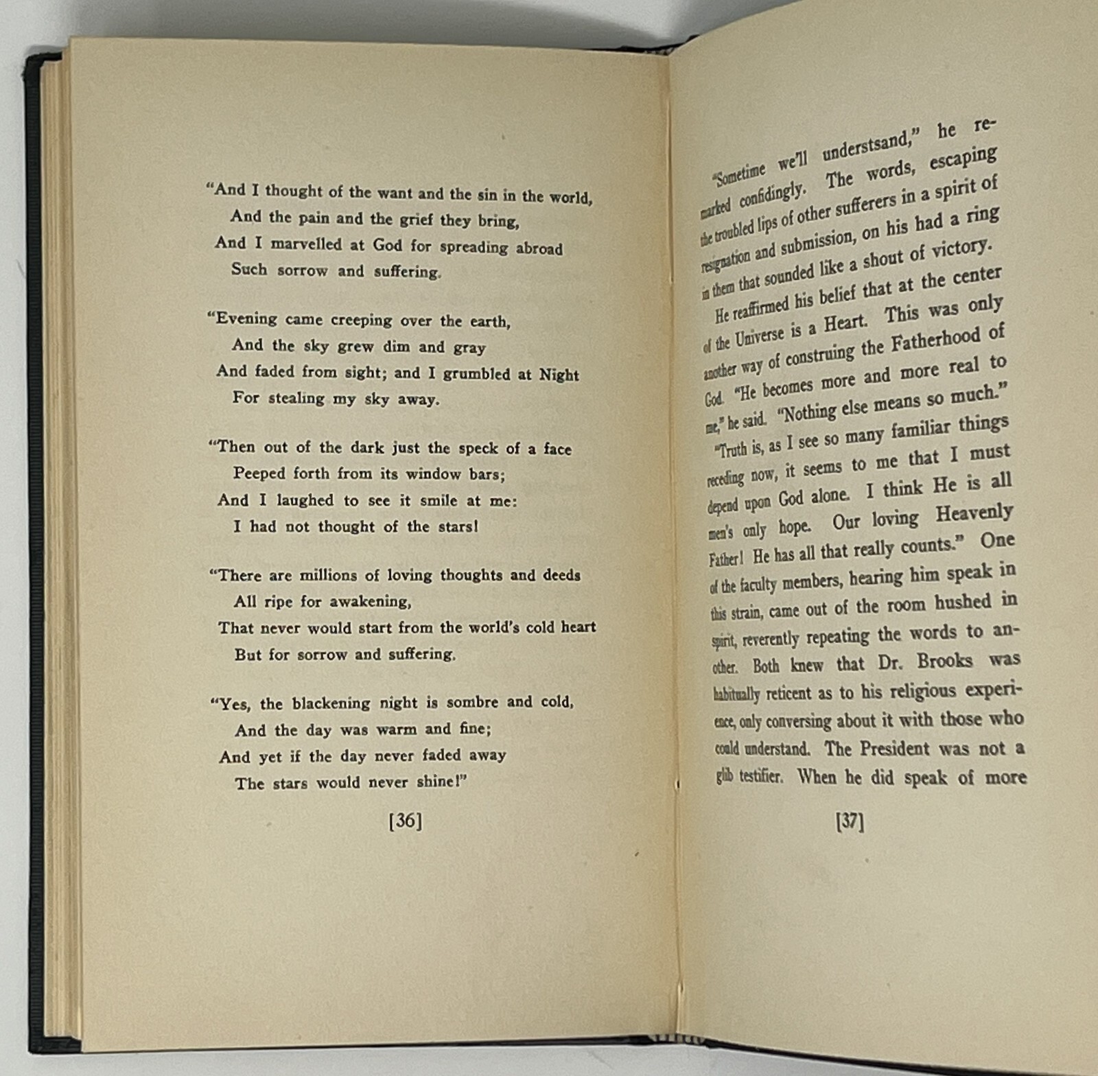 BIOGRAPHY: Brooks Takes the Long Look, Joseph Dawson – 1931 HC Baylor Univ Press