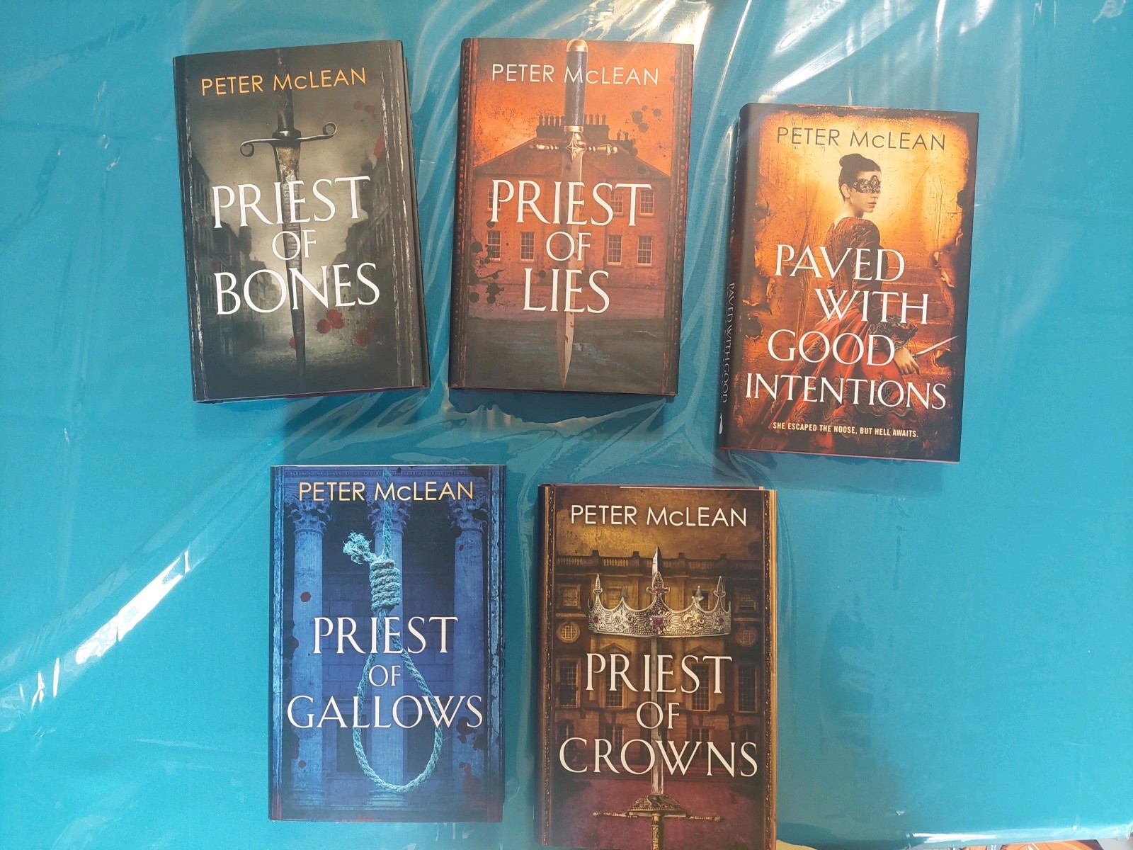 The War for The Rose Throne Broken Binding Signed Limited Edition Peter Mclean