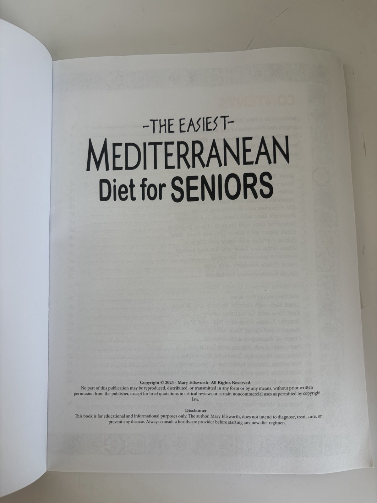 The Easiest Mediterranean Diet Cookbook for Seniors: Complete Full Color Recipes