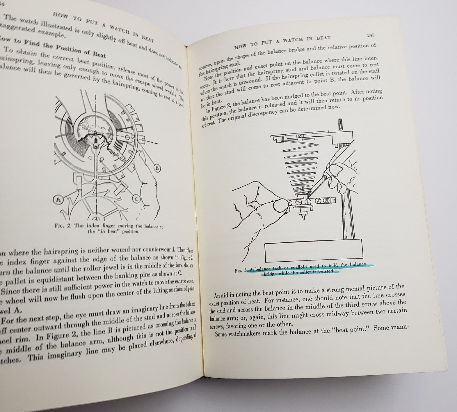 1973 The Watch Repairer’s Manual Henry B. Fried Third Edition No Jacket