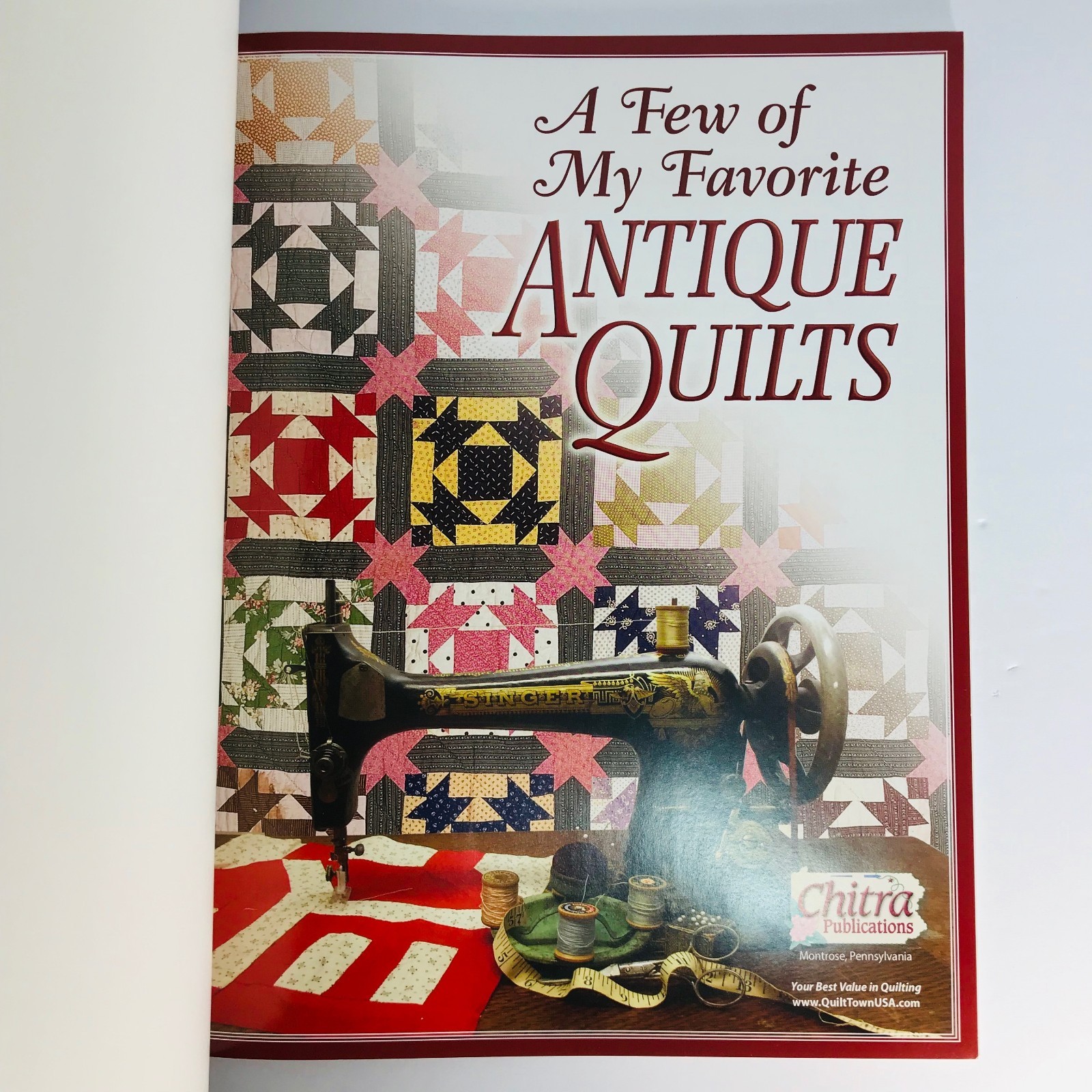 A Few of My Favorite Antique Quilts Christiane Meunier Chitra Softcover 32 Pages
