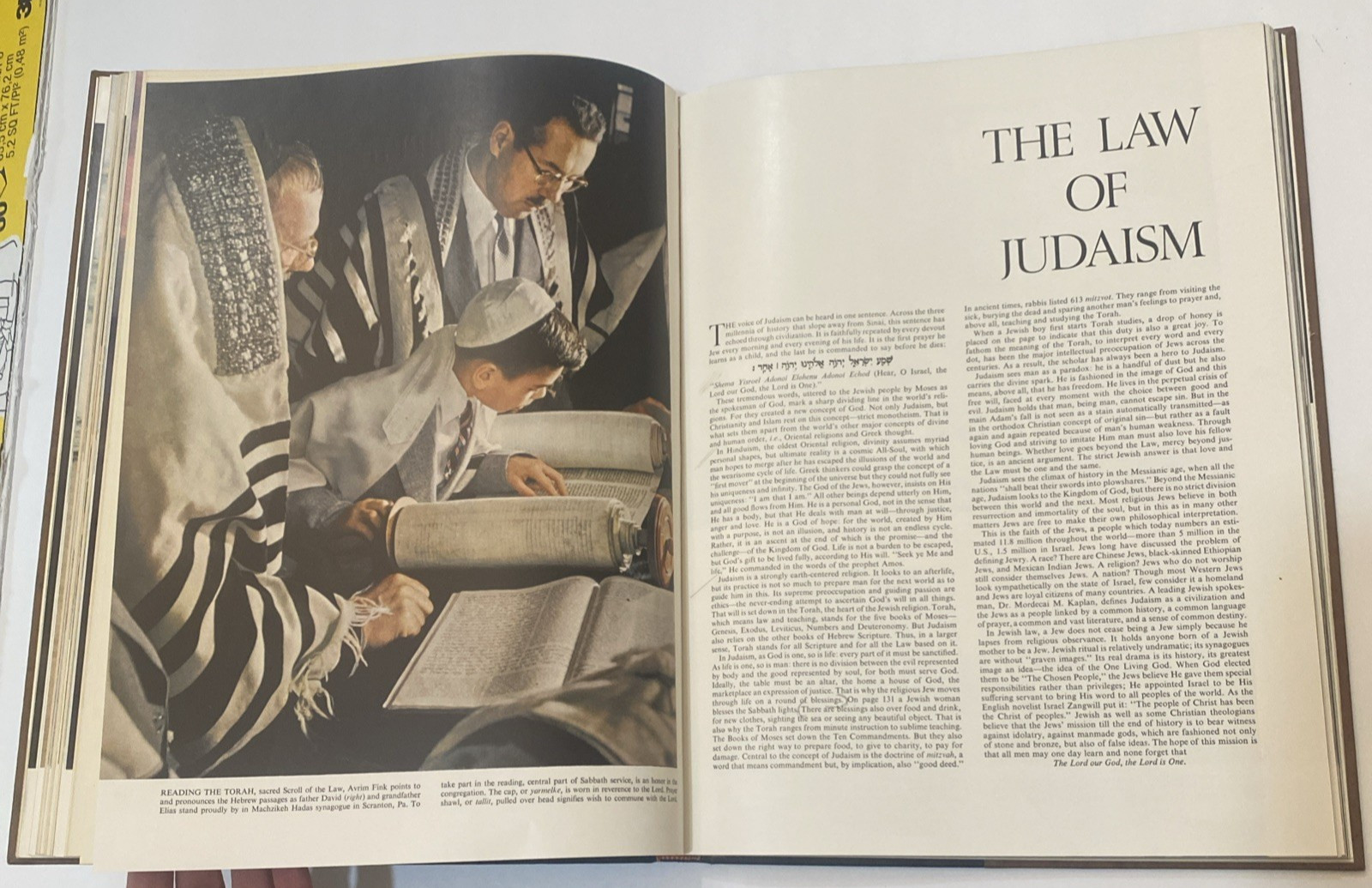 Vtg 1957 Book LIFE „The World’s Great Religions“ Time Incorporated