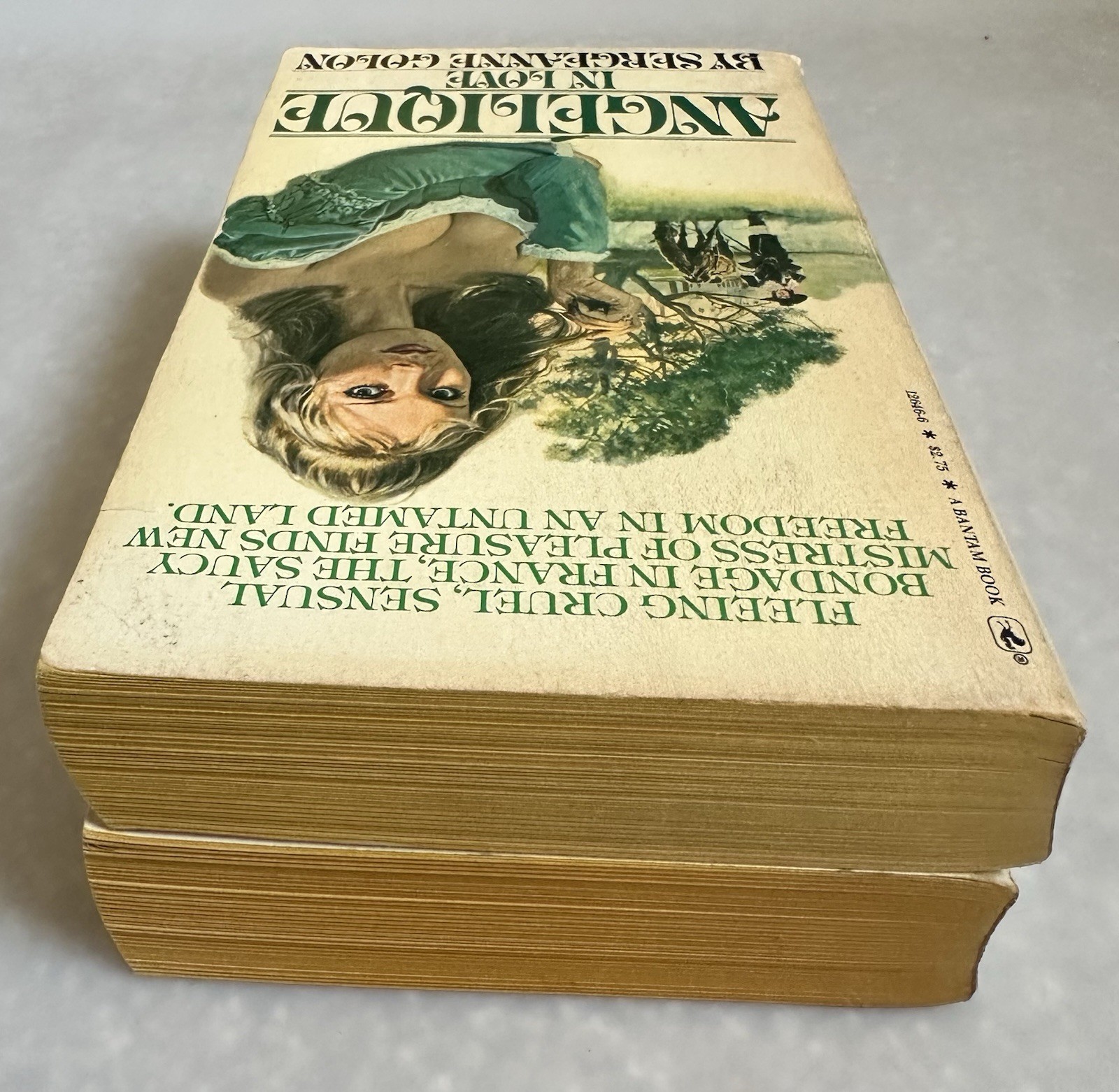 Angelique: In Love/And The King By Sergeanne Golon Vintage 1980s Romance PB