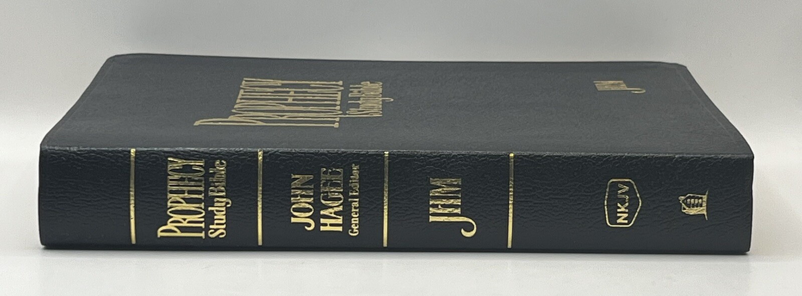 Signed Prophecy Study Bible John Hagee NKJV Israel Revealed 7 Letters Apocalypse