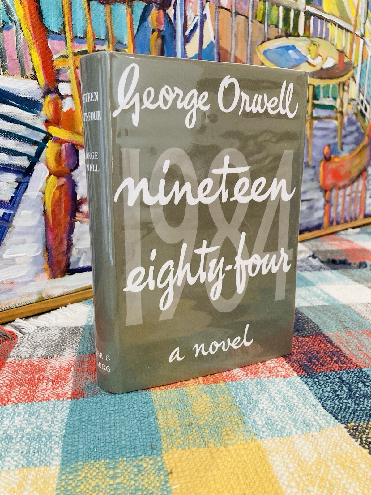 WOW!!! George Orwell Nineteen Eighty Four TRUE 1st Ed. (UK) SECKER & WARBURG
