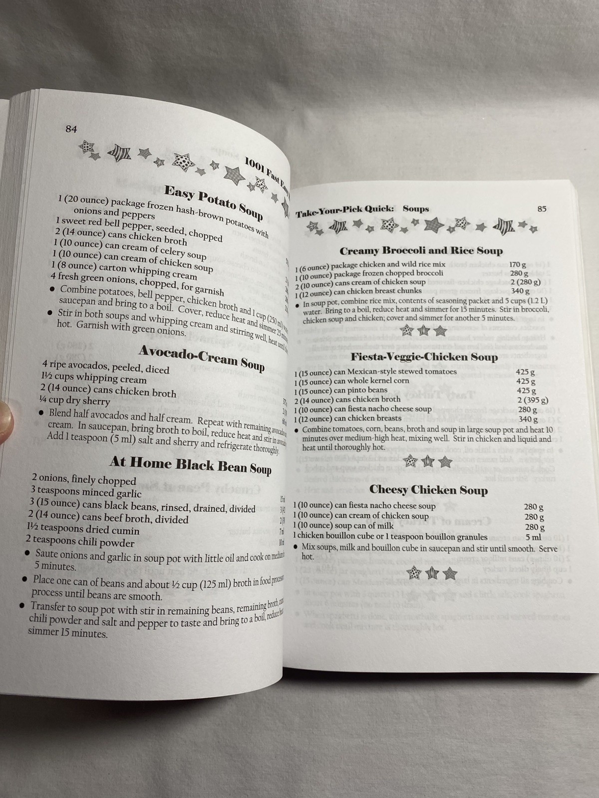 1001 Fast Easy Recipes 399 Pages Paperback