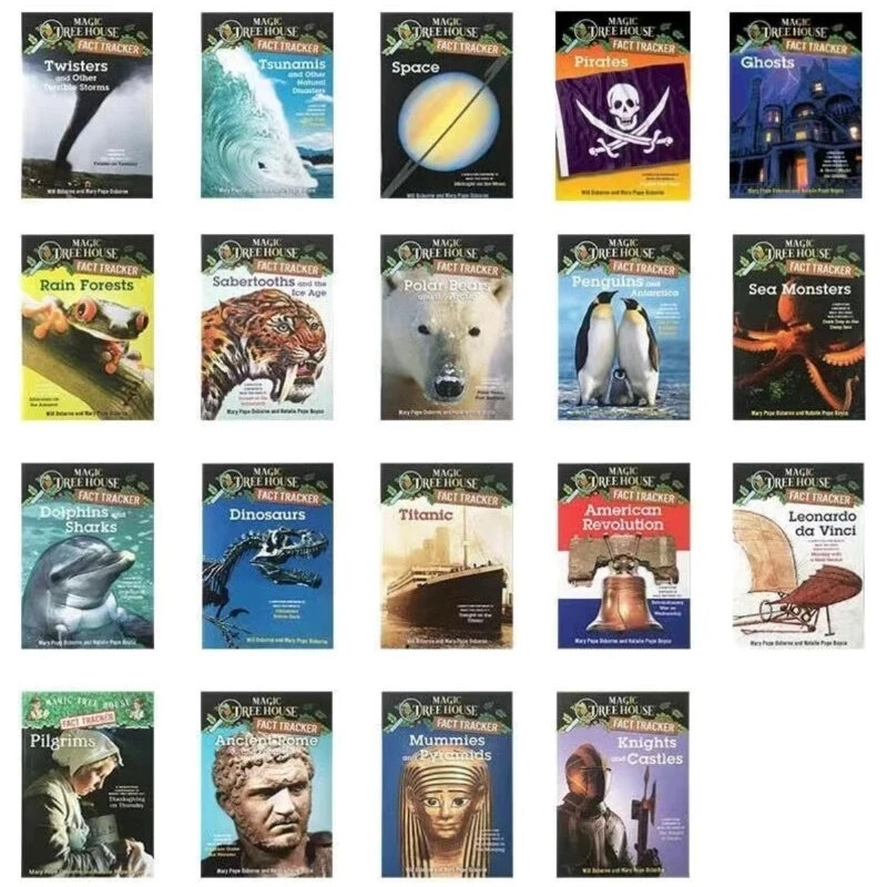 New Magic Tree house Fact Tracker Series Collection 44 Books Express Shipping