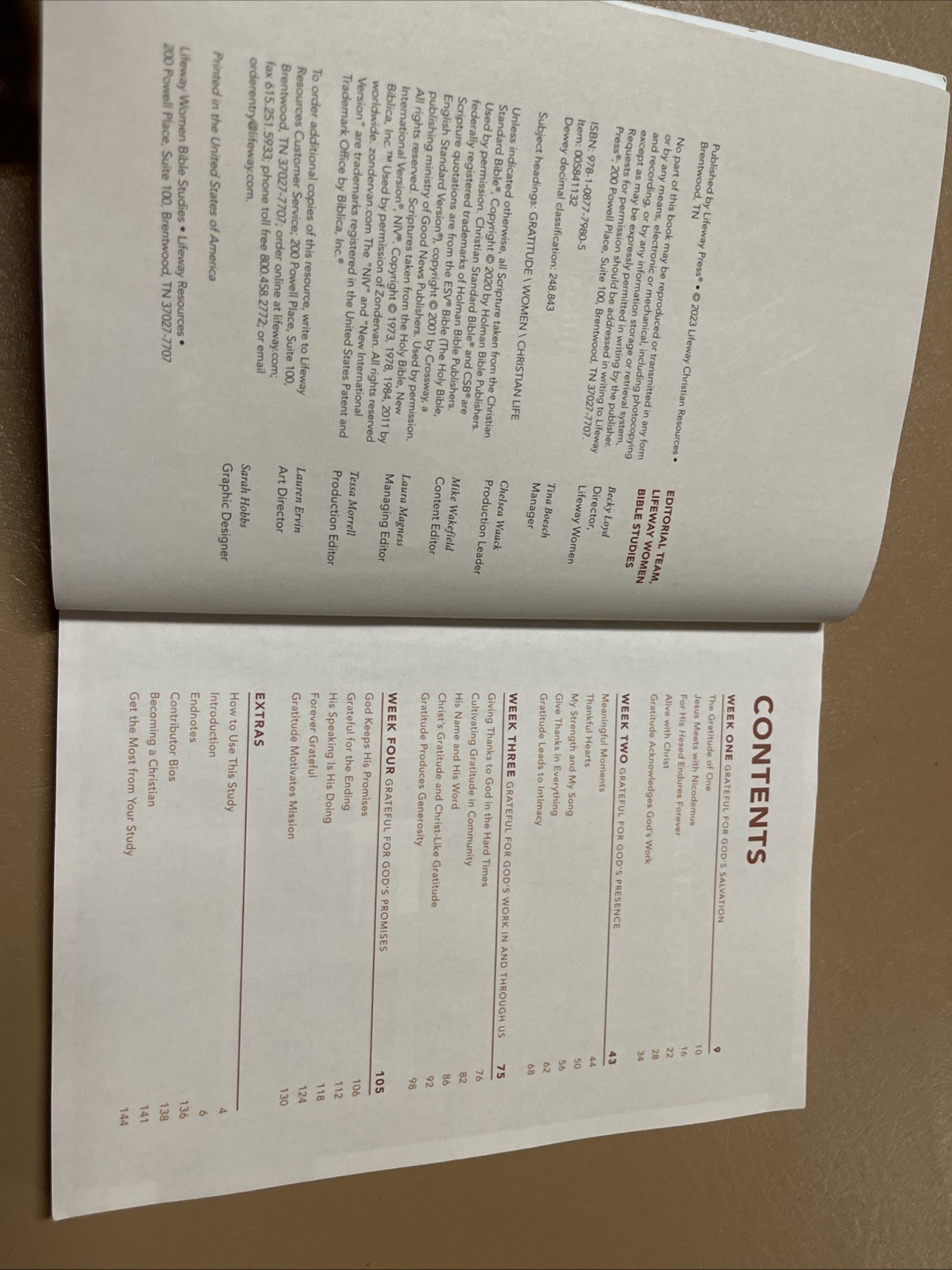 Grateful – Bible Study Book: Giving T…, Lifeway Women
