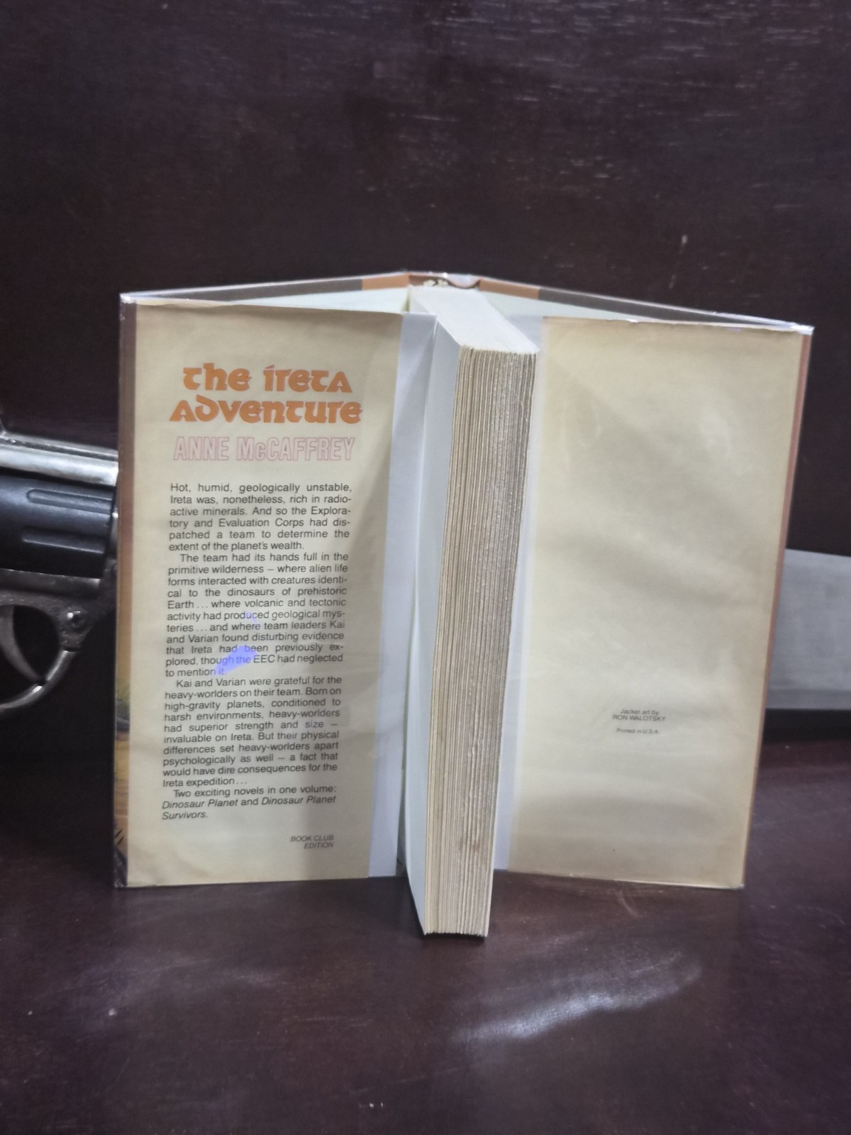Anne McCaffrey The Ireta Adventure 1984 Book Club Edition BCE VG HCDDJ LN