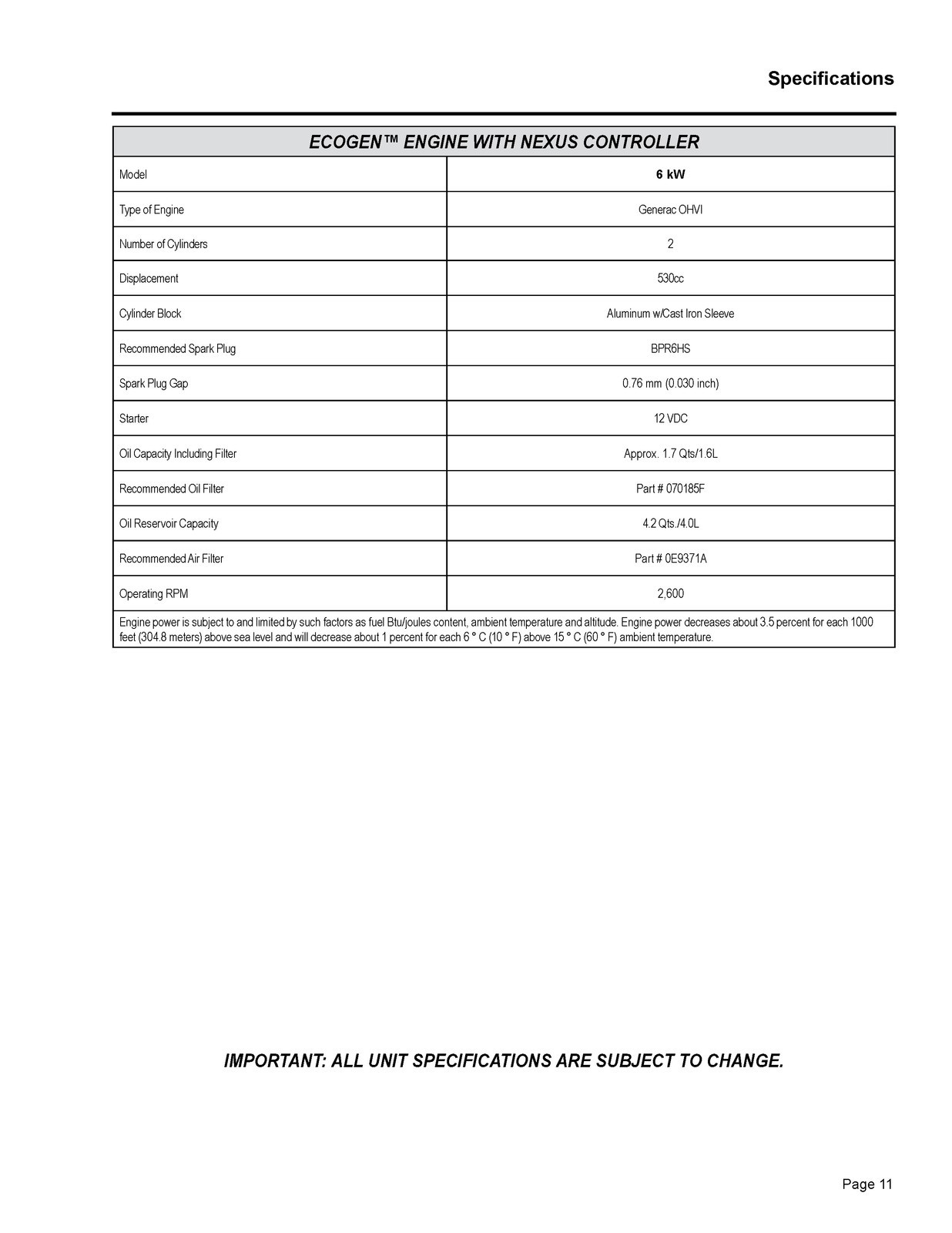 GENERAC Air Cooled Evolution Nexus Diagnostic Repair Manual – WIRE FASTENED