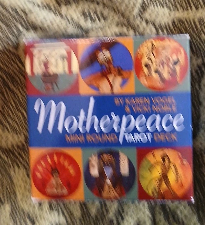 Motherpeace Round Tarot Deck and book set Karen Vogel Vicki Noble