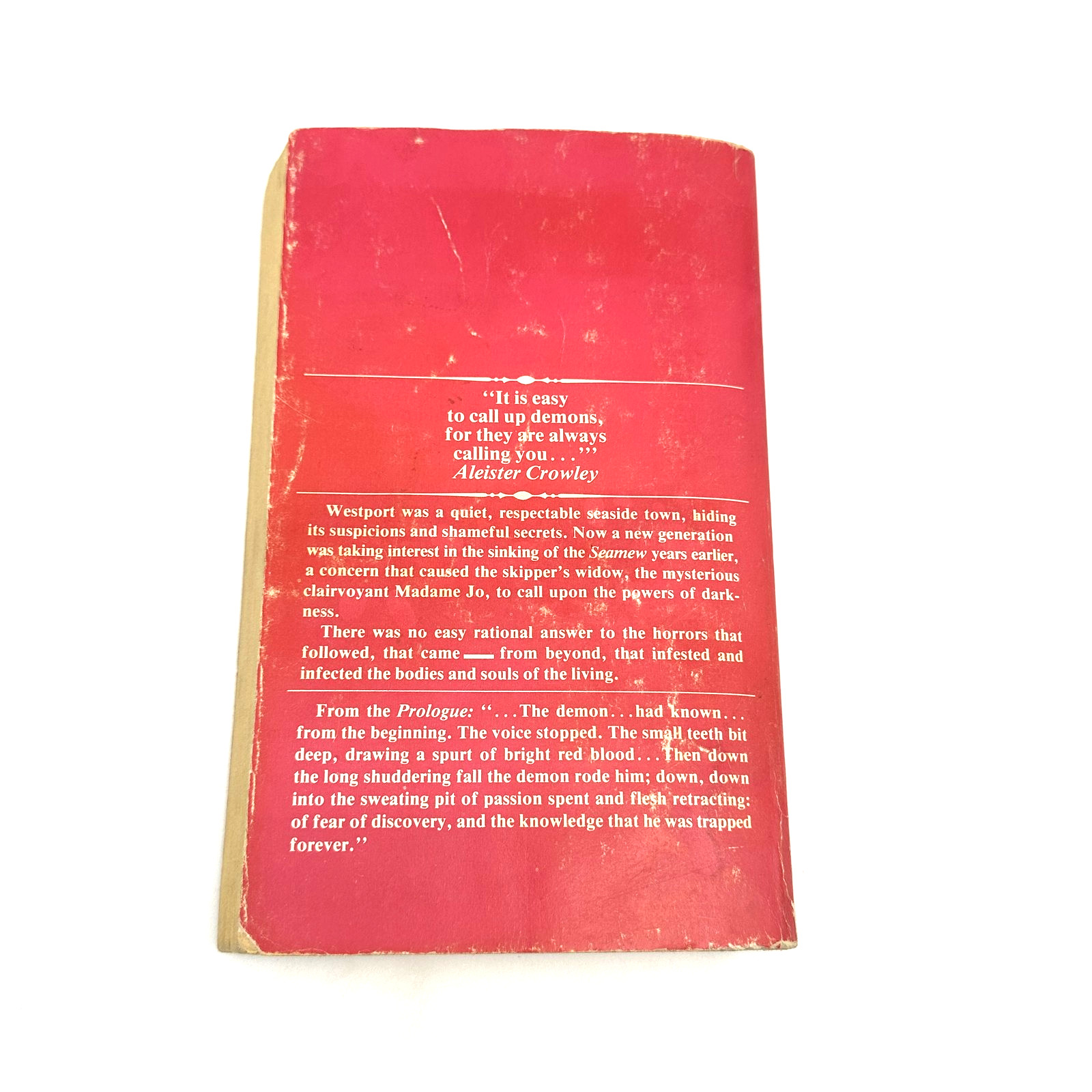 The Demonists by David Gurney Vintage 1971 Manor Books Paperback Horror Suspense