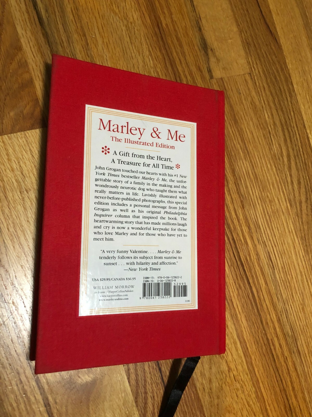 „Marley & Me“: 1st Edition by Grogan, John (Illustrated) 306 pages 2006