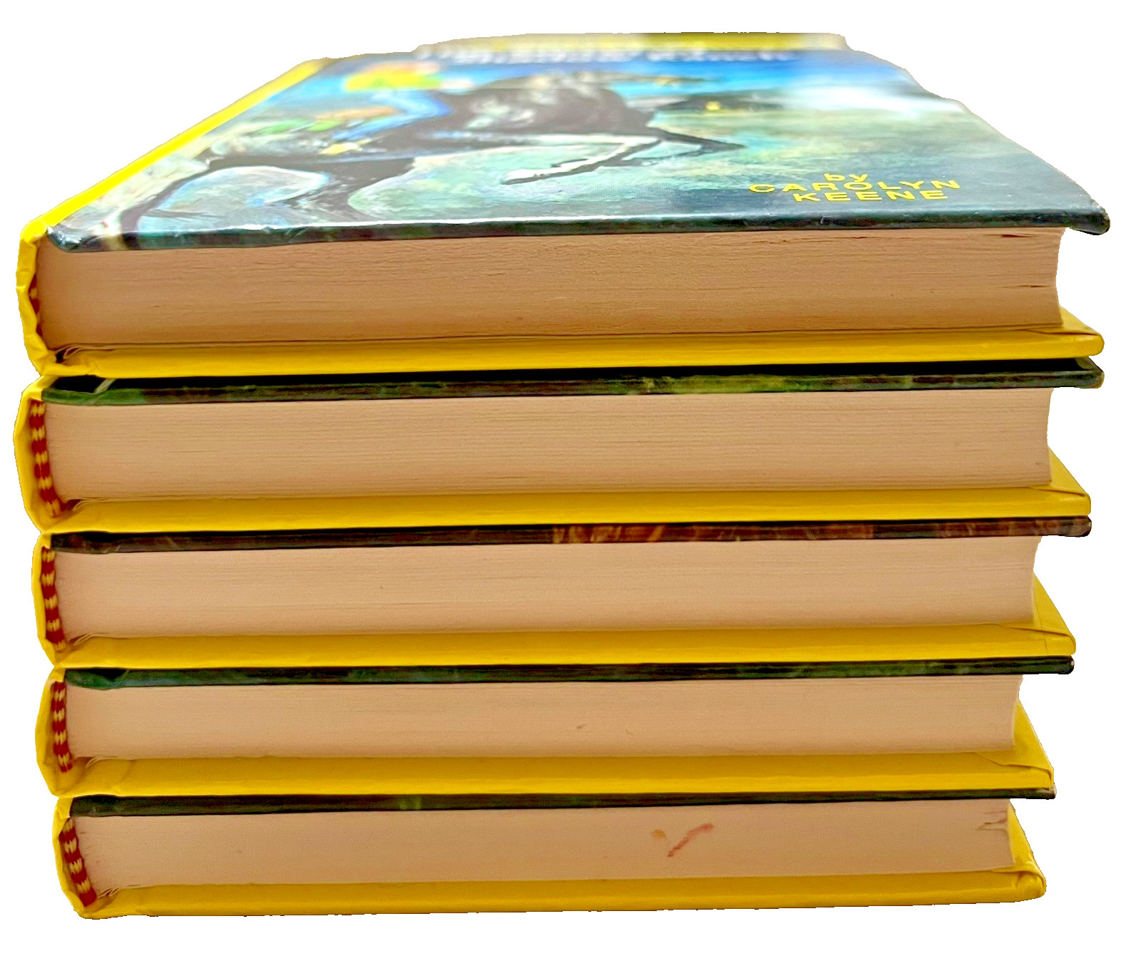 Nancy Drew Starter Set Books 1-5 Hardcover Carolyn Keene Unread Clean Condition