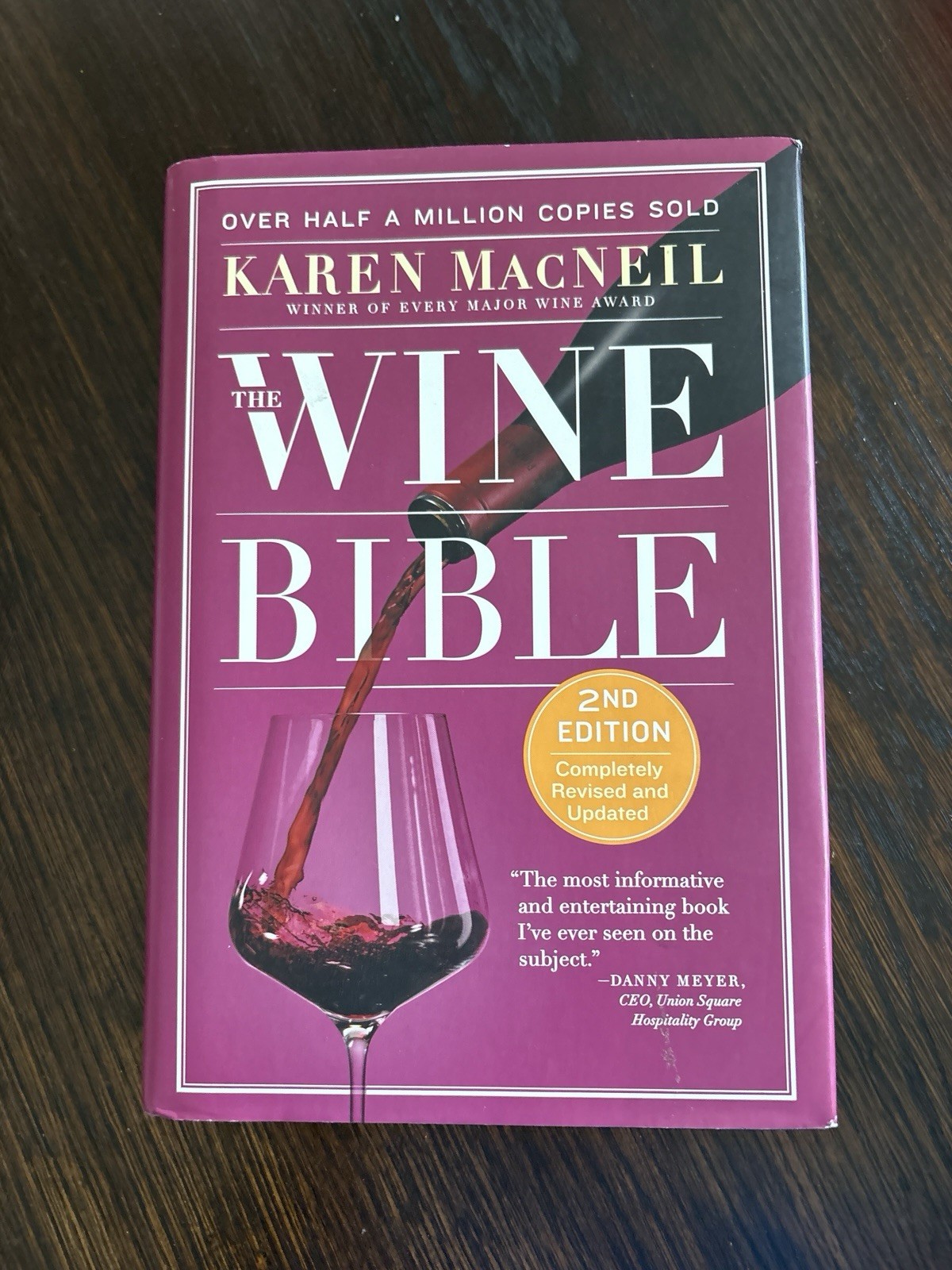 Wine Bible by Karen MacNeil (2015, Hardcover) 2nd Edition