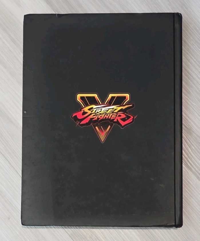 Street Fighter V Collector’s Edition Guide -2016, Hardcover – Very Clean -Unused
