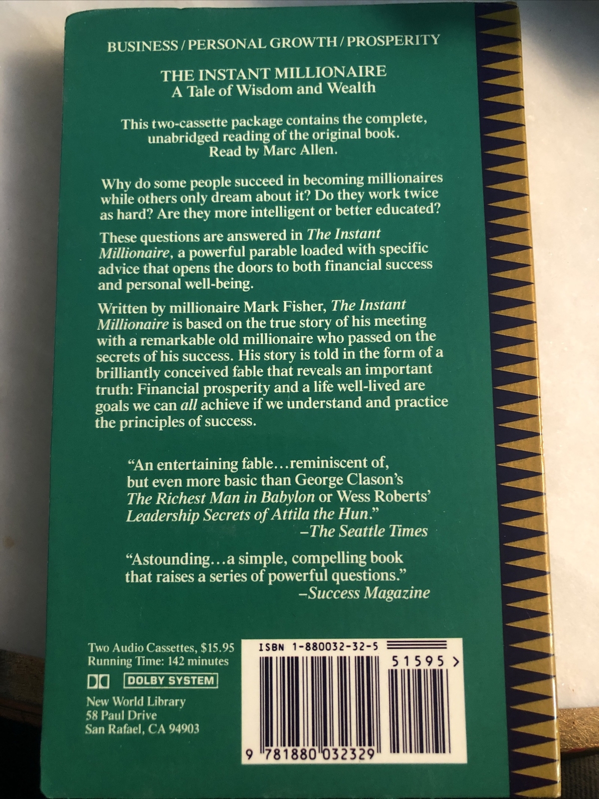 The Instant Millionaire : A Tale of Wisdom and Wealth by New World Library…