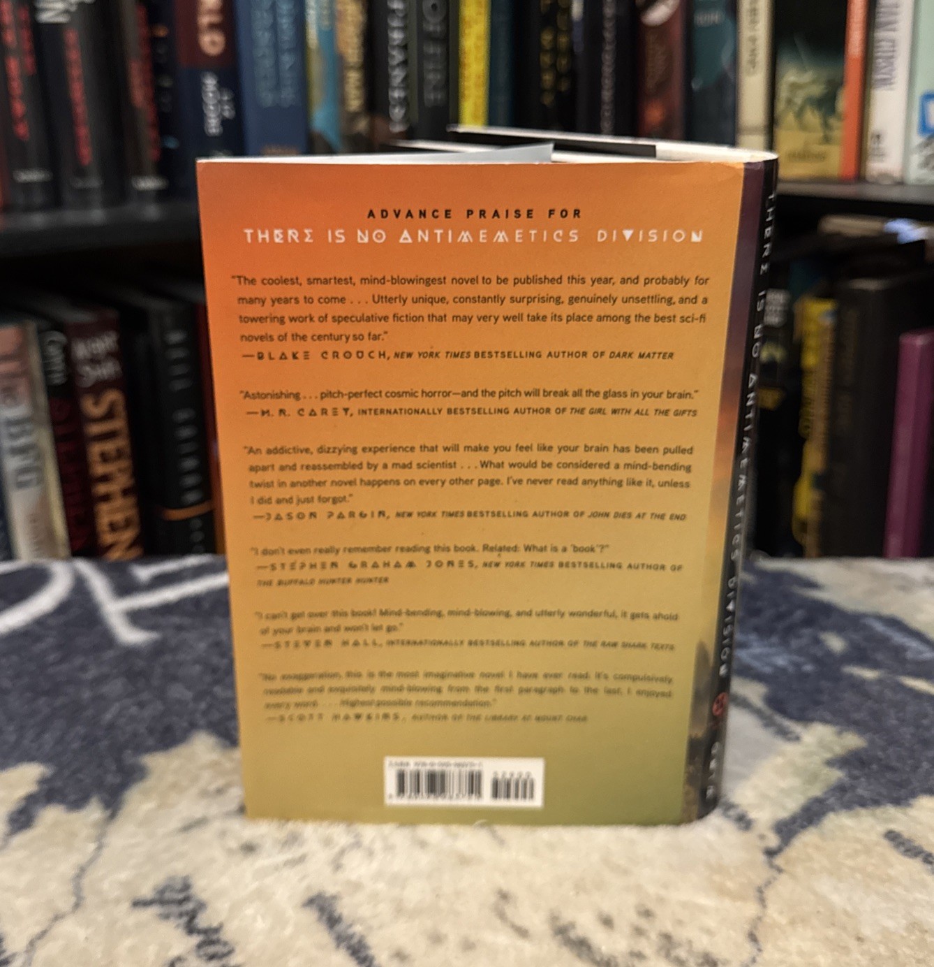 There Is No Antimemetics Division by QNTM (Hardcover) First US Edition/1st Print
