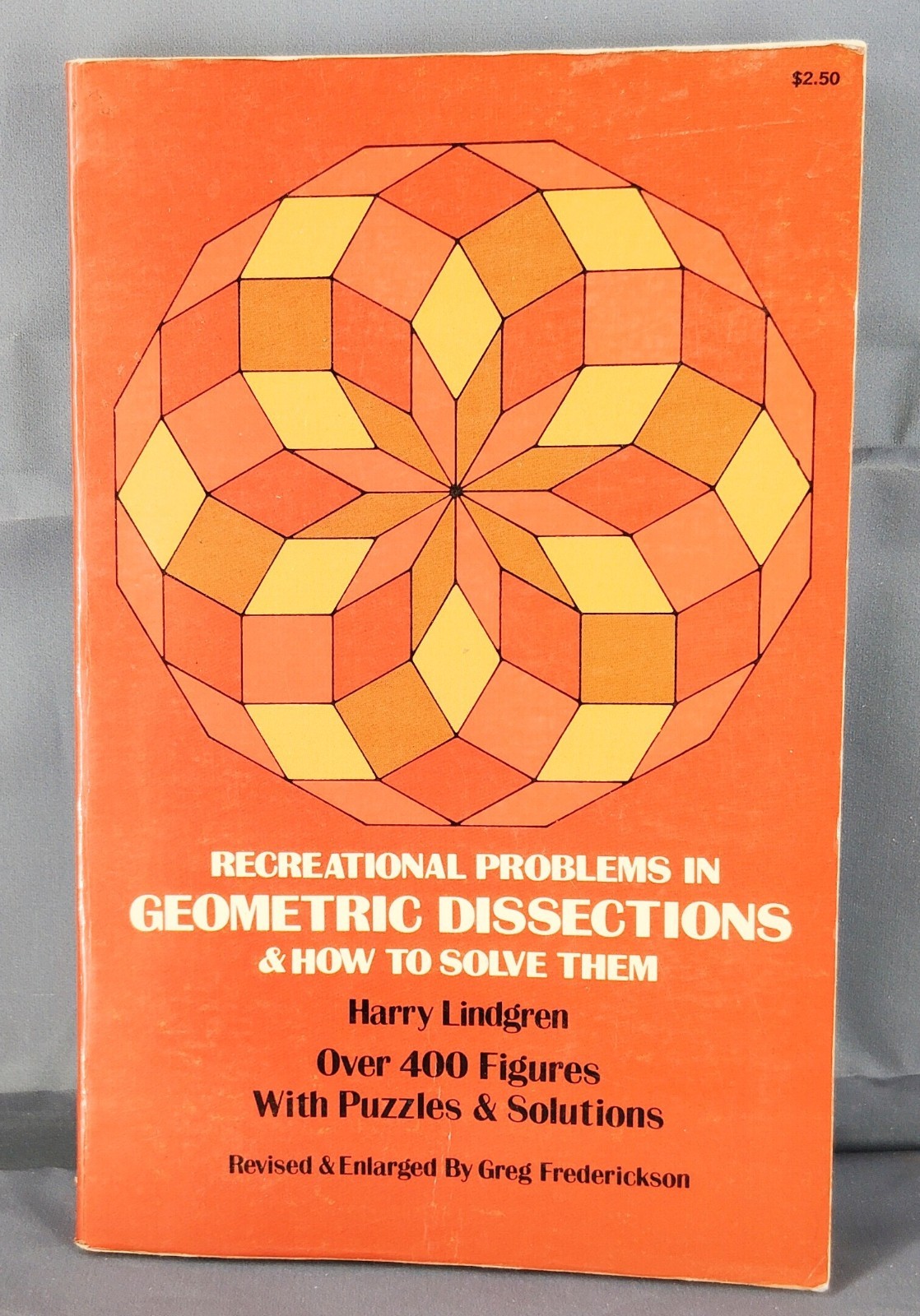 Recreational Problems Geometric Dissections Harry Lindgren Puzzle Math Book PB