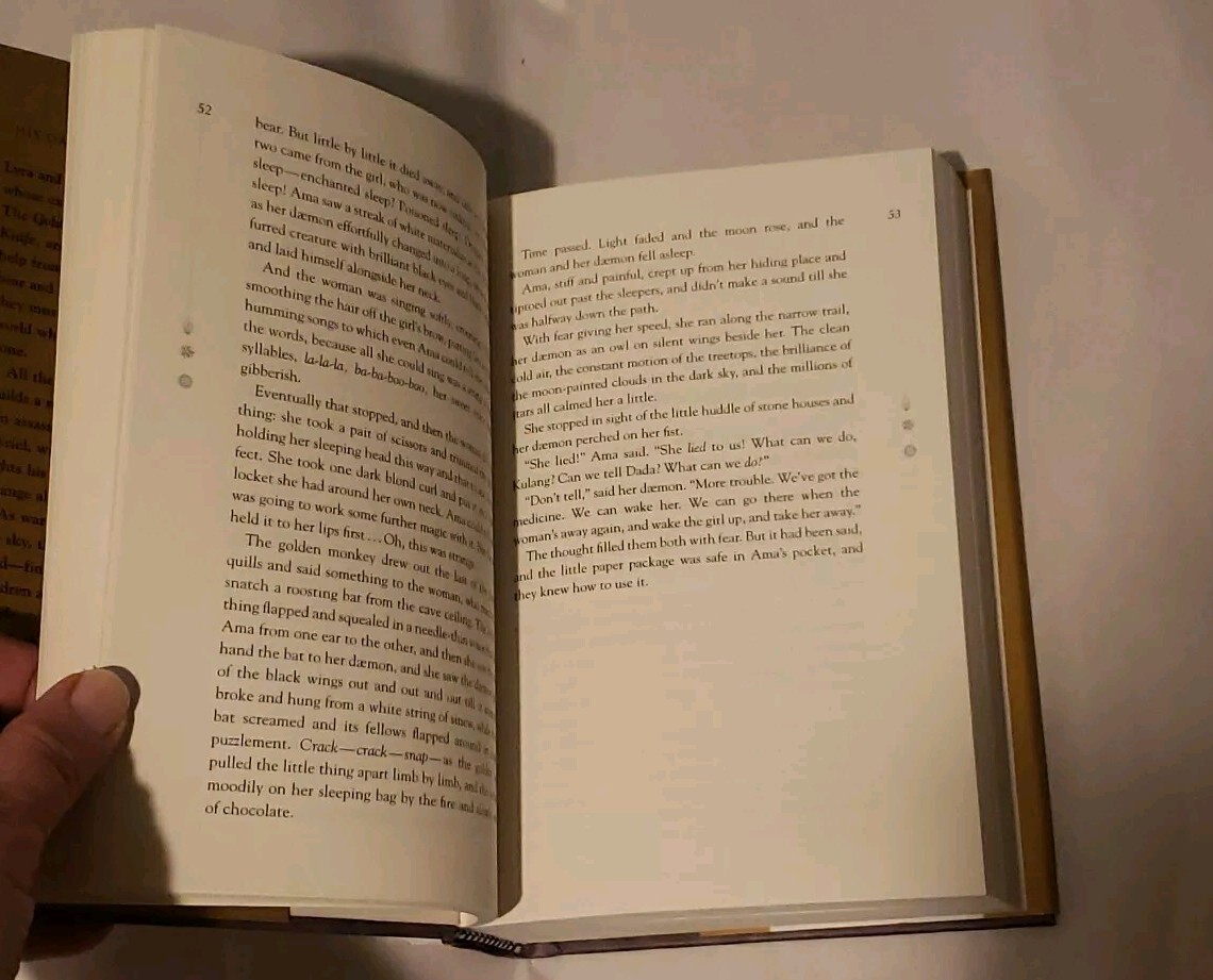 „The Amber Spyglass“ 1st First Edition Signed Philip Pullman HC Book 3