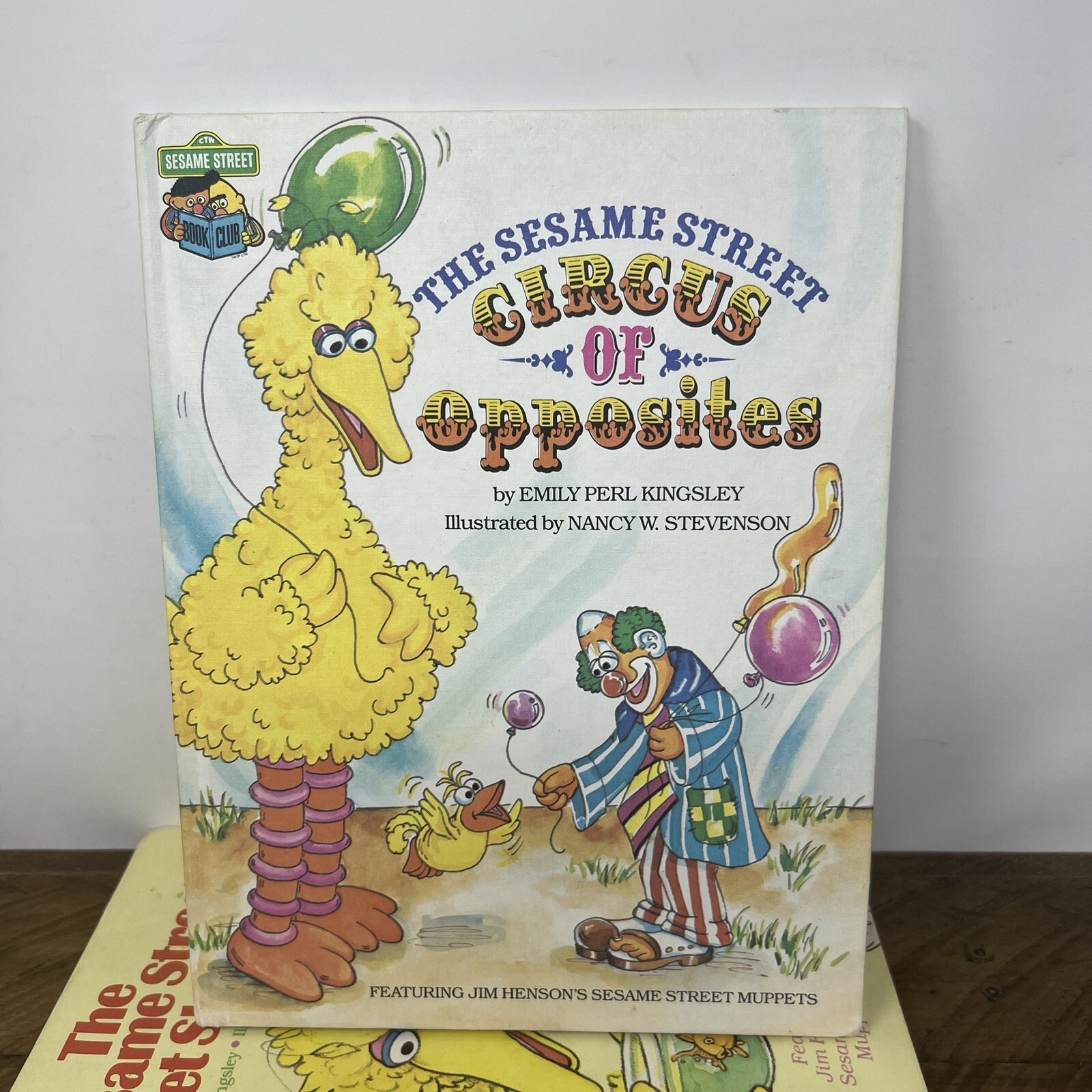 The Sesame Street Book Club Books Lot Of 5 Vintage 1980, 81, 85 Childrens