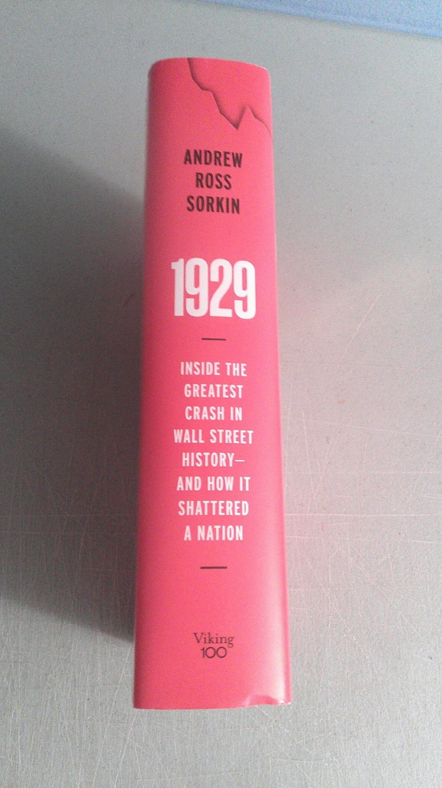 1929 Signed by Andrew Ross Sorkin 2026 HC First Edition Wall Street Crash