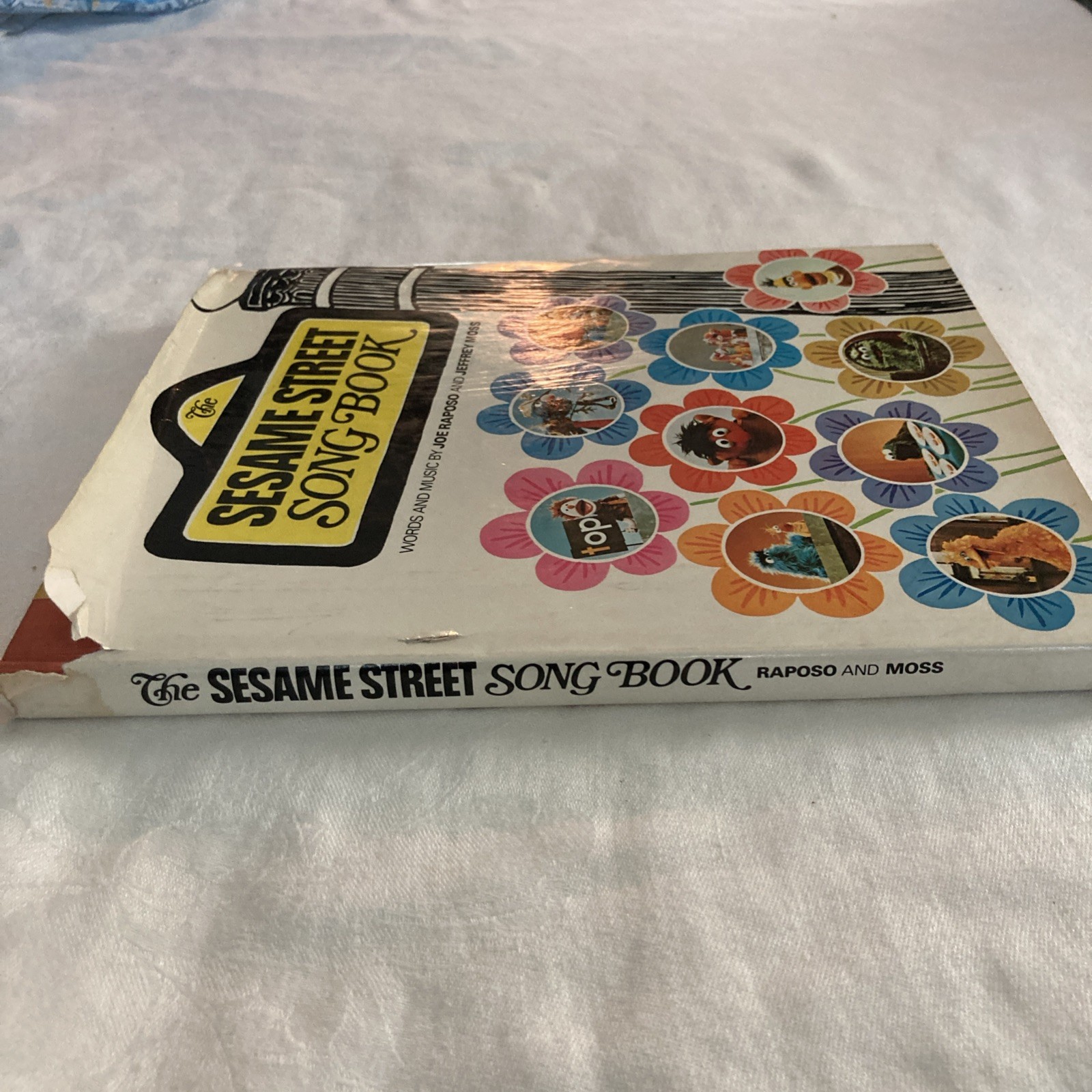 The Sesame Street Song Book Raposo and Moss 1971, Damaged Book Jacket 1st Print