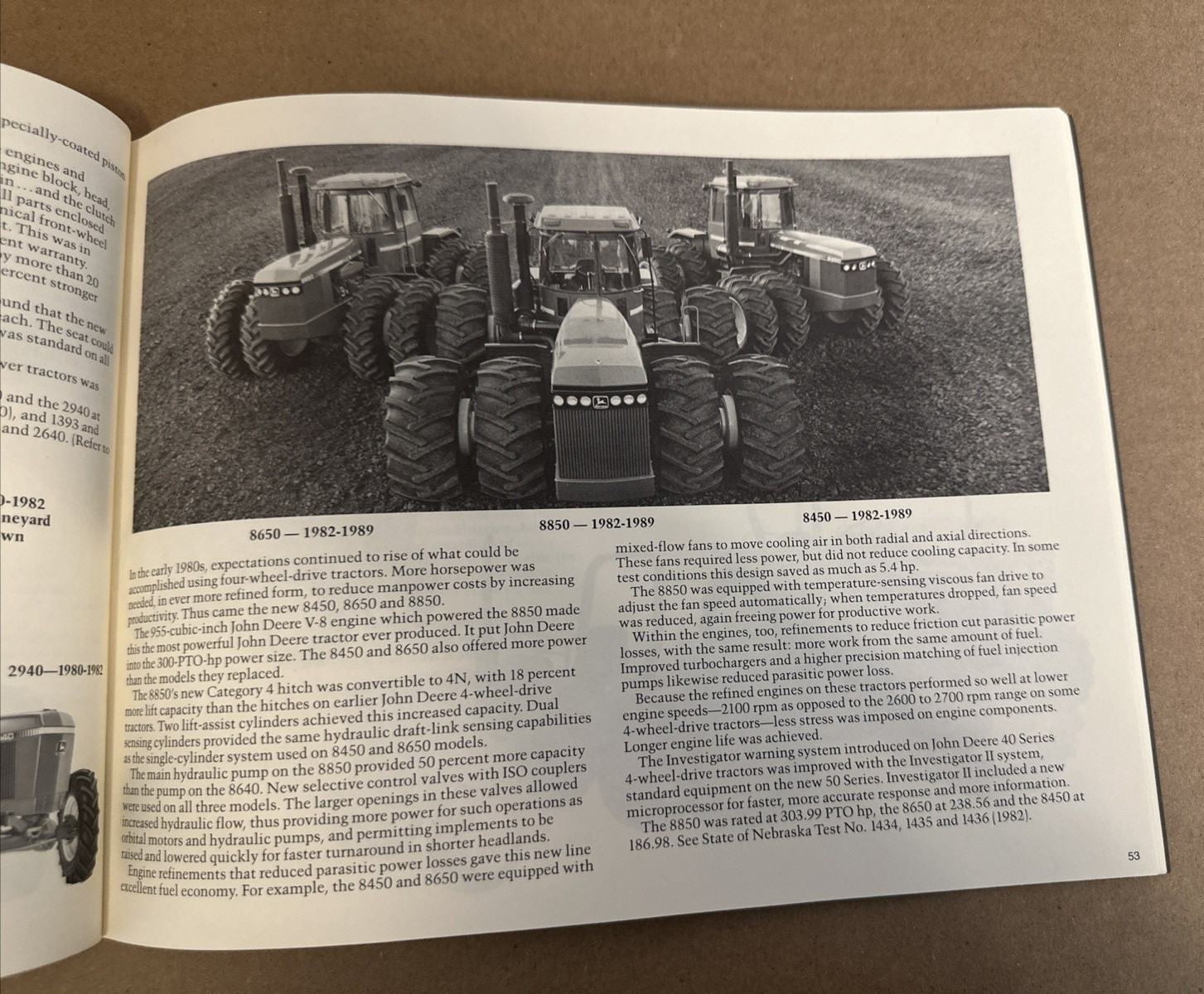 John Deere Tractors 1918-1994, American Society of Agri. Engineers, softcover