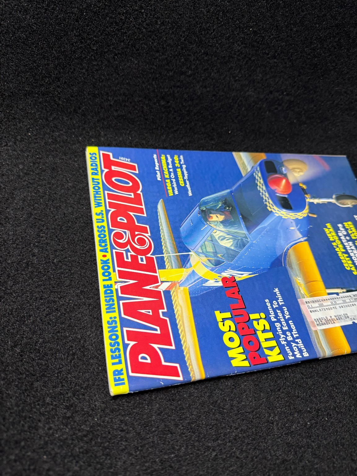 Plane & Pilot Magazine June 1993 Aviation Aircraft Flying IFR Lessons Vintage