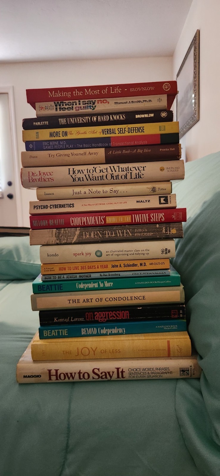 Self Help Books Lot Of 20