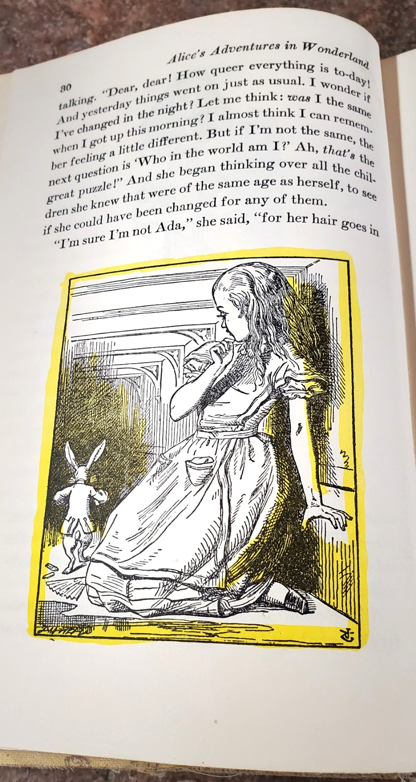 Alice In Wonderland and Through The Looking Glass – HC, 1946 – Illustrated