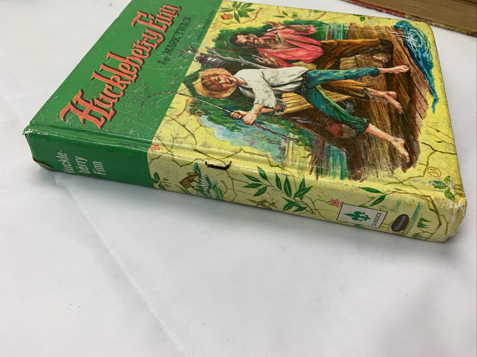 Mark Twains Tom Sawyer And Huckleberry Finn Book Lot By Whitman Publishing Co