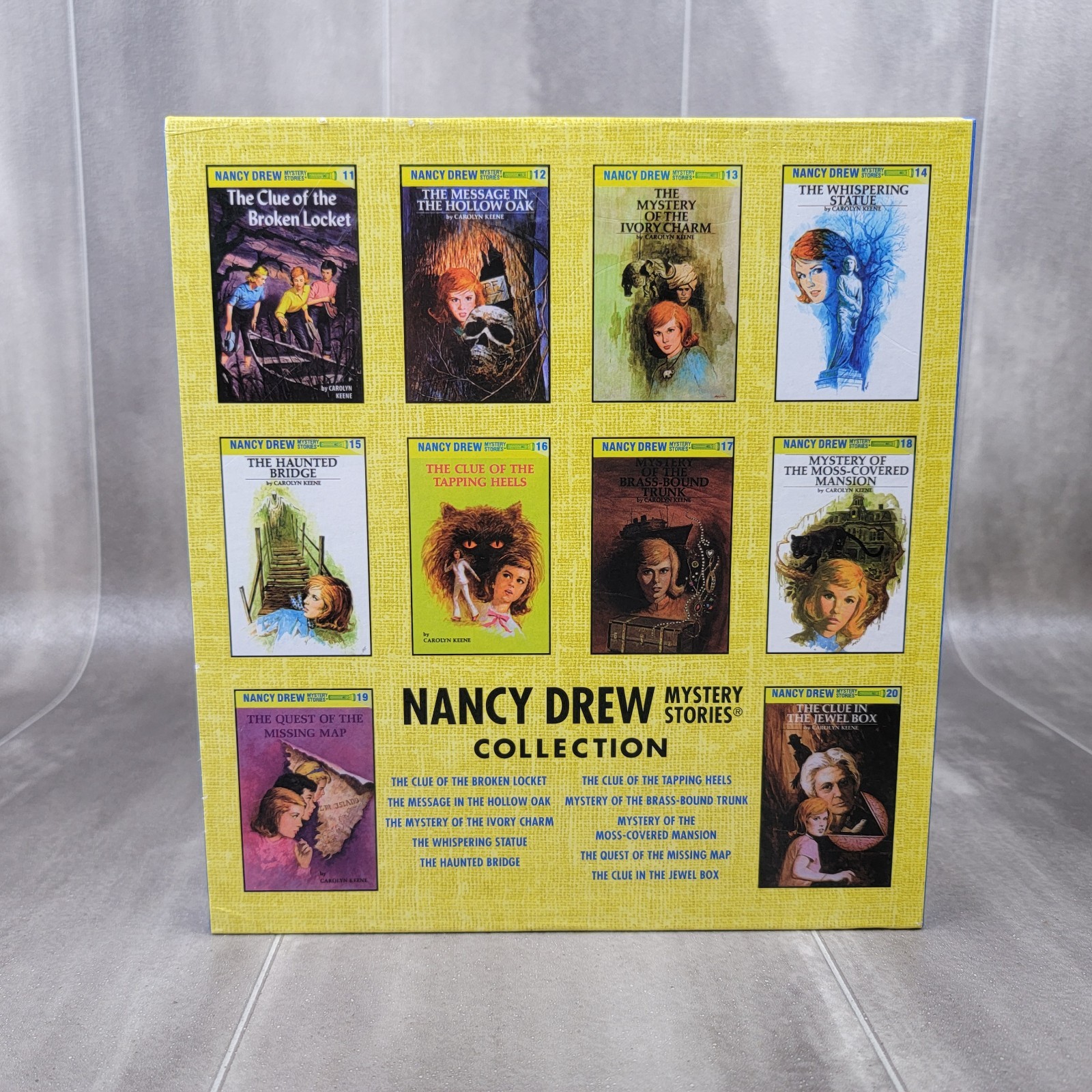 Nancy Drew Set – Books 11-20 Volumes Box Set Bundle Lot Hardcovers Illustrated