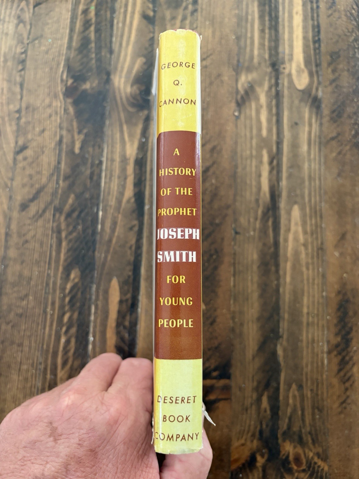 A History of the Prophet Joseph Smith for Young People Geo Q Cannon 1957 HCDJ